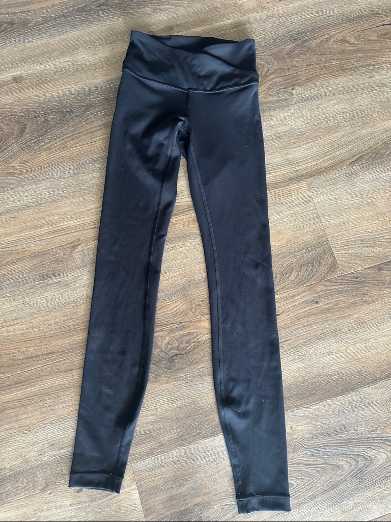 Lululemon Black Womenâs Performance Leggings